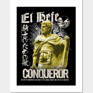 Caesar Marble Retro Style Posters and Art